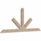 Ekena Millwork Saratoga Smooth Timber Gable Bracket, Douglas Fir, 108"W x 45"H x 3 1/2"D x 5 1/2"F, 10/12 Pitch GBW108X45X0406SAR00SDF - alternate 3